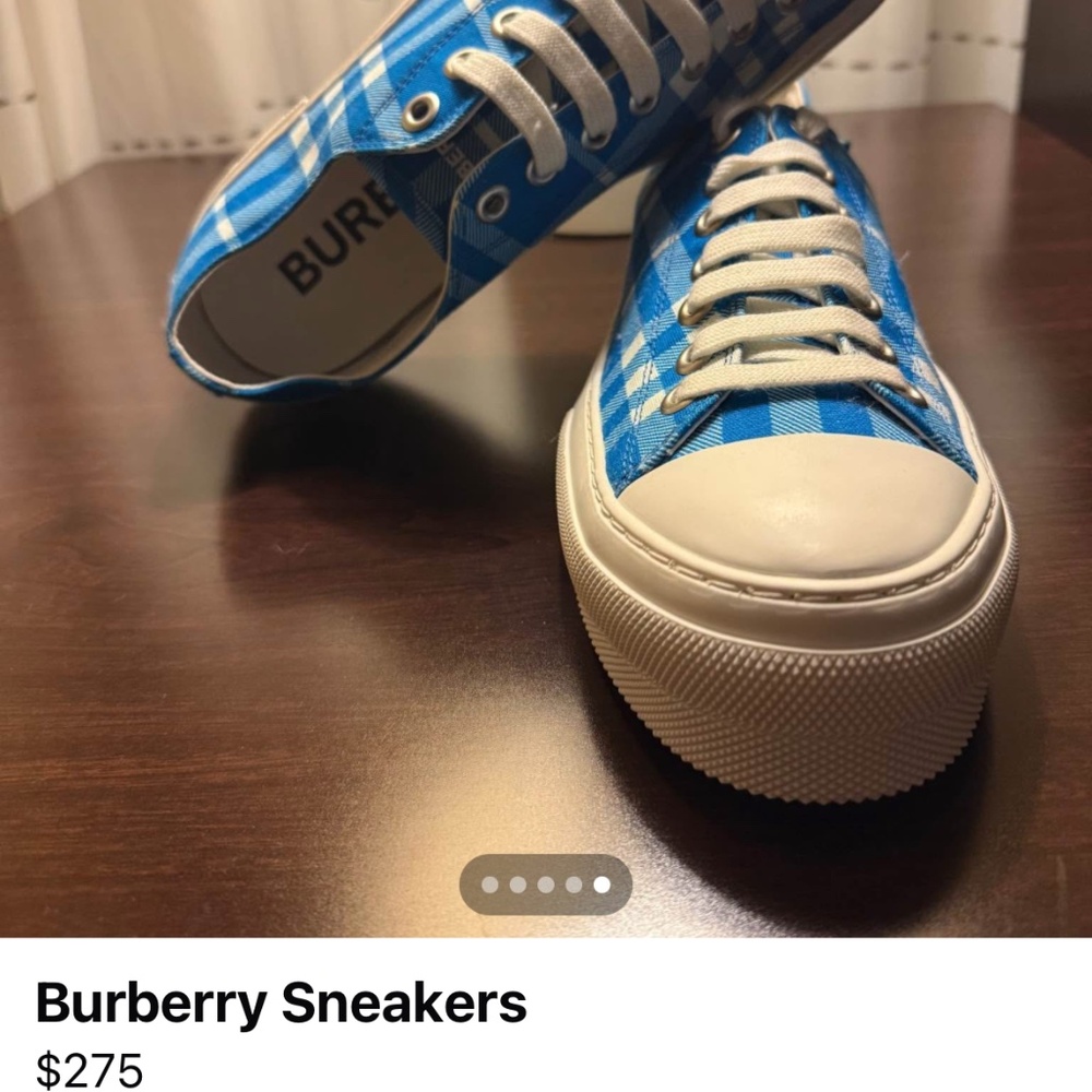 Men’s Burberry sneaker - Picture 7 of 7